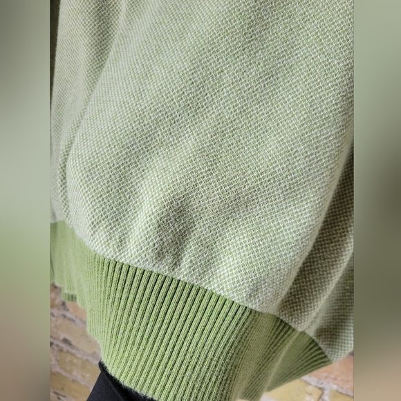 Alex Cannon 1/4 Zip Sweater Mens Large 100% Cotton - Picture 2 of 7